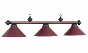 Image de Lampe de billard en métal - Cerise