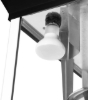 Black 8oz popcorn machine - interior light detail