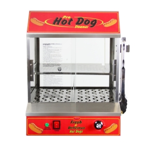 Image de 77300  Machine à hot-dogs vapeurs 200 saucisses et 42 petits pains.