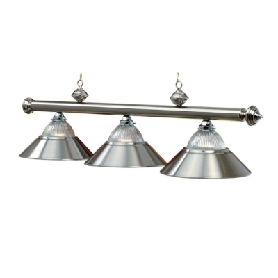 Image sur B48-RIB ST | 3 LT-54" BILLIARD LIGHT-STAINLESS