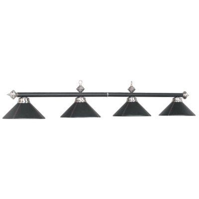 Image sur B78-LTHR BLK | 4 LT-54" BILLIARD LIGHT-LEATHER/BLACK